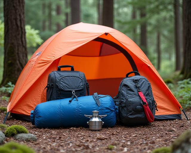 BC Camping Gear Display